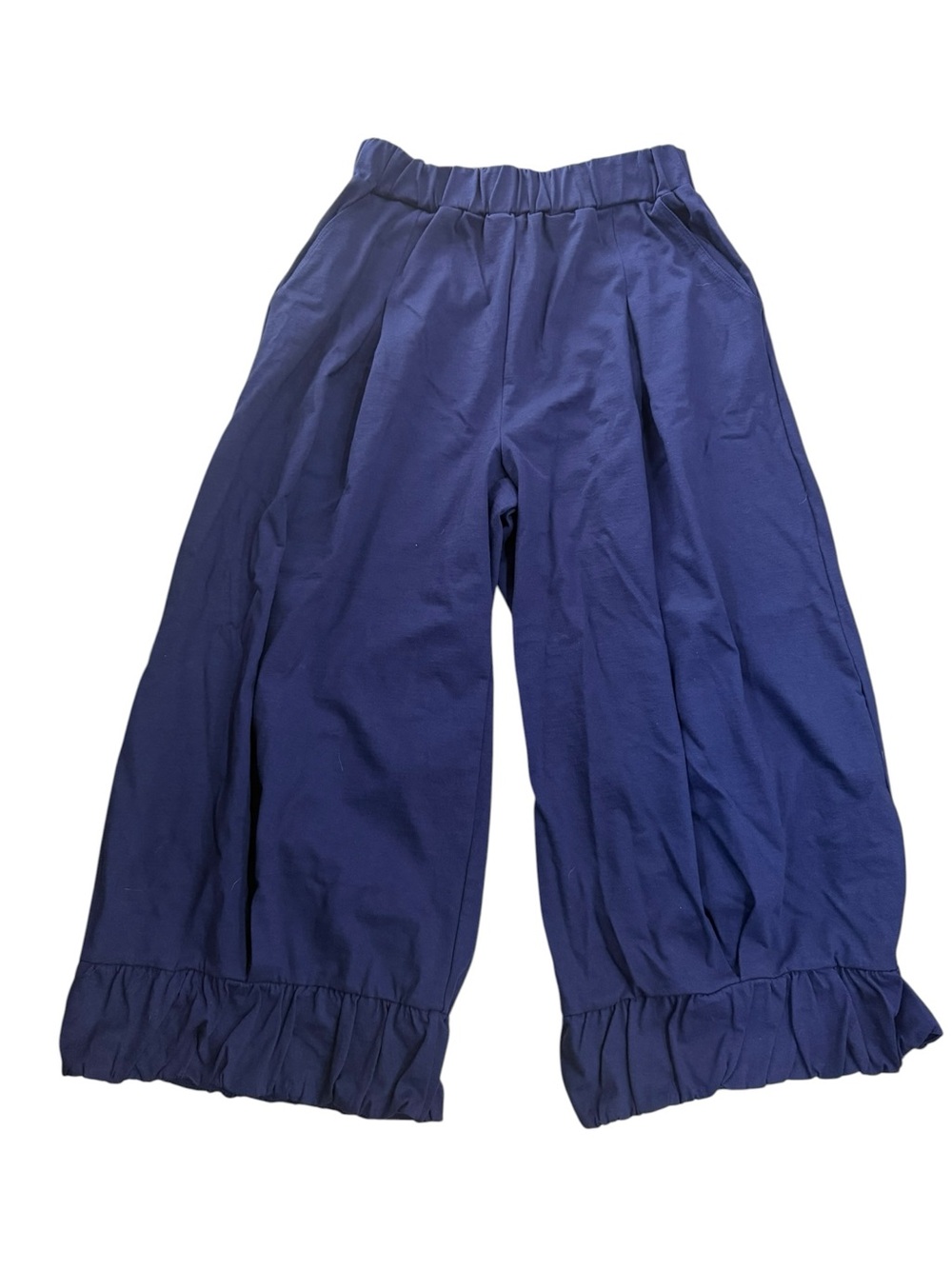 Free People Beach Essential Gaucho Pants navy blue Size Medium